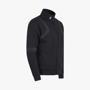 [스파이더] 남성 세미 오버핏 트랙탑 집업 SPKFCNFT302MBLK