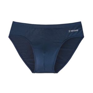 [보디가드]인견소재 네이비 스트라이프 인밴드 남성 삼각팬티BGMPA682