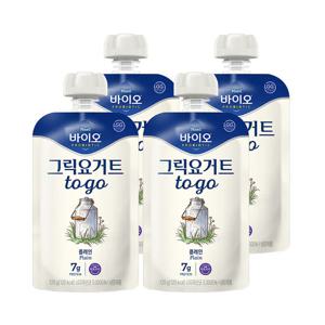[매일] 바이오 그릭요거트 TO-GO 플레인 120g 4팩