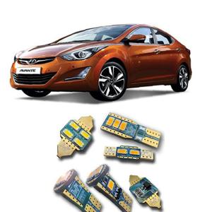 현대아반떼MD 차량용 실내 LED 번호판등 10T2-2개