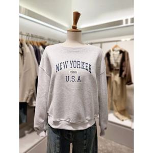 [LAP] 뉴요커 레터링 맨투맨 티셔츠 AR7XT364