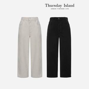 [Thursday Island] 볼륨 배기핏 기모팬츠(T238MPT236W)
