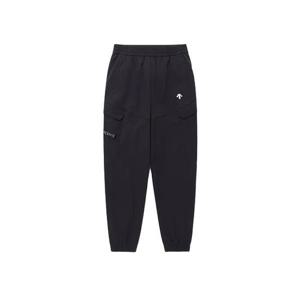 데상트 남성 약기모 레귤러 조거 팬츠 AP321SPT91-BLK0