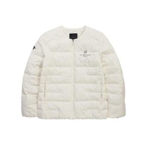 데상트 공용 U넥 퀼팅형 경량 구스 다운 자켓 AP423DDJO4-IVY0