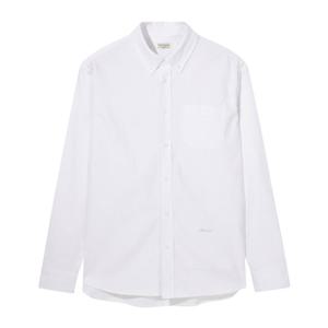 [프랑코페라로] 솔리드 옥스포드 셔츠 화이트 (OM0FTWB30131)