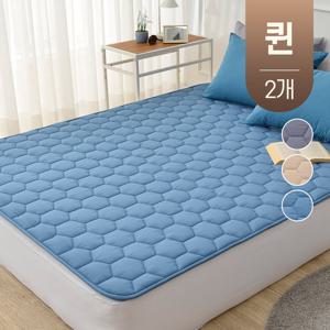 알러지케어 EMF 퀸사이즈 탄소매트 온열 전기 장판 카본 매트 캠핑 전기요 2인용 퀸 Q (2개)