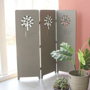 쁘레또 나뭇잎 미니 3단(1200) 파티션 까페 인테리어 가림막 까페인테리어 미니파티션 칸막이