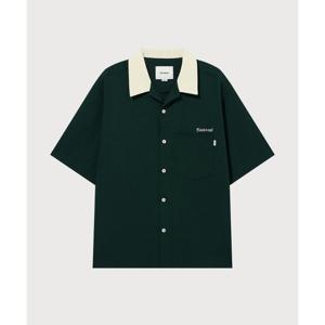 커버낫 레터링 반팔 셔츠 B1 CO2502SS51 GN EC