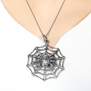 [블루케이] 실버925 silver 거미줄 목걸이250502-11