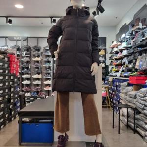 프로스펙스_WWD24W221BK_여성경량 롱패딩 덕다운자켓