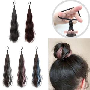 [잇백잇슈] 올림머리부분가발 똥머리 헤어밴드 청순