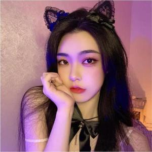 [발바리리빙]  할로윈 캣츠 헤어밴드 고양이 머리띠