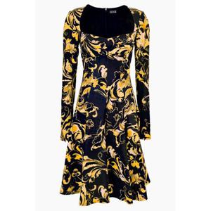 베르사체 미디 원피스 79HAO903 NS565G89 Black