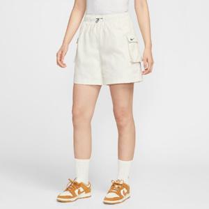 나이키반바지 SQJ IH9273-047 스포츠웨어 여성 우븐 하이웨이스트 쇼츠