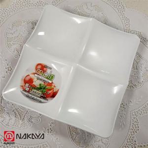 일본 나카야 빈티지 4칸 나눔접시 그릇(식품검역인증) 접시 그릇 일본그릇 빈티지그릇