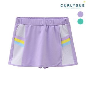 [CURLYSUE][컬리수] 라인포인트 스커트(흡습속건) CNM2XASK41LR
