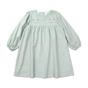 [래핑차일드]코듀로이 자수 원피스_GN (83C2950070)