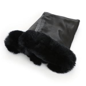 샵앤) 여성 토끼털 안감기모 방한 반가죽 3패턴 장갑 TU-WGL-0867-B