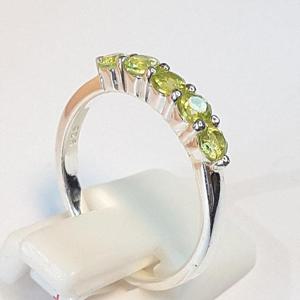 [블루케이] 하이퀄 페리도트 원석반지240327-06탄생석