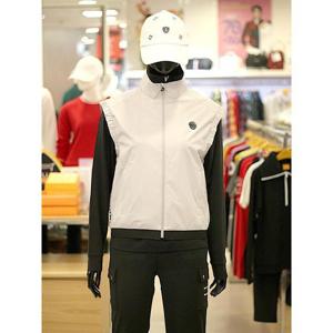 루이까스텔 세이브존03 여성 골프 가을 오버핏 배색 포인트 바람막이 베스트 점퍼 AG7LEJP906A