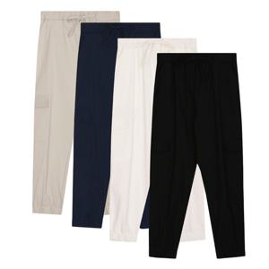 [파파브로] 남성 베이직 캐주얼 조거밴딩 카고팬츠 SO-PTA-Q057