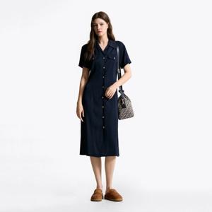 [타미힐피거(여성)]비스코스 트윌 셔츠 원피스 T22F6TDR033WT1
