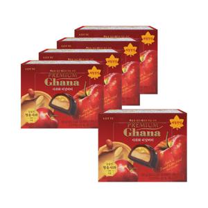 롯데웰푸드 프리미엄 가나 사과와 피넛버터 68g x 5개