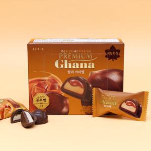 롯데웰푸드 프리미엄 가나 밤과 카라멜 68g