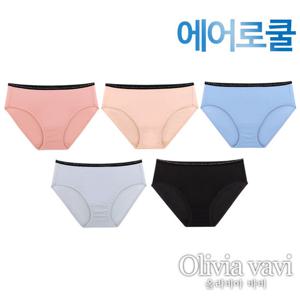 [올리비아바비]컬러풀 에어로쿨 삼각팬티1종(OPT5704)