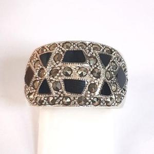 [블루케이] 실버925 엔틱 오닉스 원석 반지250303-08