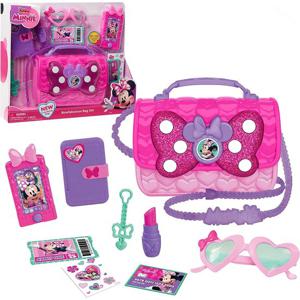 Bowfabulus 9 디즈니 주니어 미니 마우스 가방 세트 점 휴대용 선글라스 액세서리 포함 영어