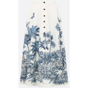 디올 롱 스커트 541J93A3A91 860 FANTAISIE