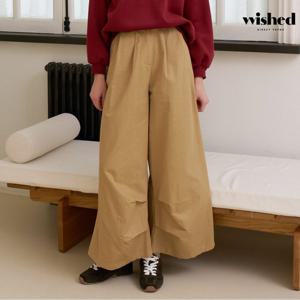 [위시드]백밴딩 핀턱 파라부트 팬츠(WICCPT008)