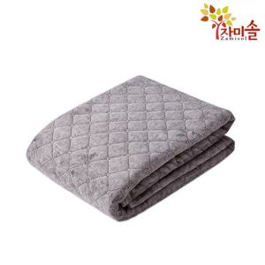 자미솔 탄소매트 EMF인증 전기요 그레이 무드 카본매트 더블 140X180cm