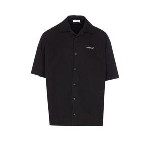 오프 화이트 브러시 애로우 볼링 셔츠 OMGG01FF25FAB001 1001 TP948548340