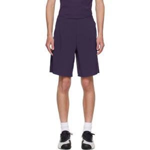 25 FW 요지야마모토 남성 퍼플 US 오픈 테니스 에르고 프로 쇼츠 252138M193002