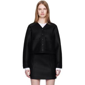 25 FW 아페쎄 여성 블랙 오렐리 재킷 252252F057001