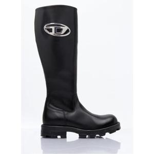 25 FW 디젤 D Hammer Hb 하머 로고 하드웨어 레더 부츠 Y03417 P4471 T8013