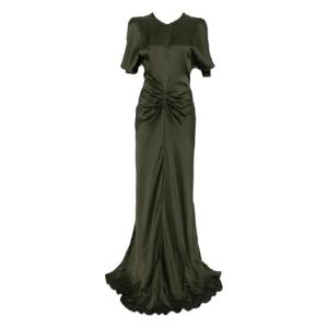 25 FW 빅토리아베컴 벨라 드레이프 반소매 드레스 1425WDR007004A TP442703079