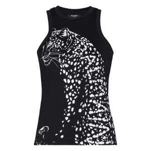 25 FW 발망 레오파드 프린트 홀터넥 탑 FF0EB010GF15 TP442351425