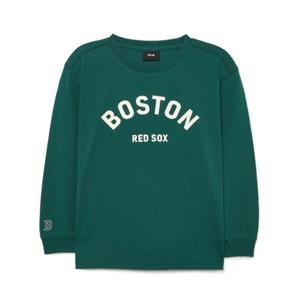 M MLB키즈반팔티 NQK 7ATSBV134-43GND 바시티 티셔츠