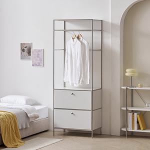 [착불배송 상세확인] N1653 모듈 투서랍 행거 옷장 690