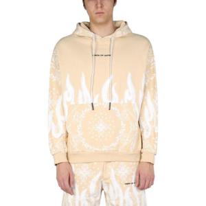 VISION OF SUPER 페이즐리 패턴 스웨트셔츠 VS00026SFCBEIGE