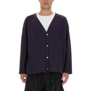 NEEDLES 로고가 있는 카디건 MR304C-EGGPLANT