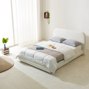 아벨린 패브릭 호텔 침대 생활방수 평상형 프레임 퀸 Q