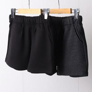 나야홍 / 빅사이즈쇼츠팬츠 7891L508 베이직기모반바지 WW