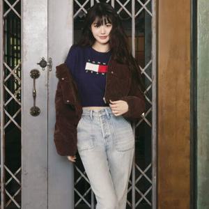 [타미진스] 여성 코듀로이 푸퍼 재킷 T32F7WJC43TWT1GS7