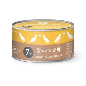 네츄럴코어 시니어 닭고기 호박 캔 95g