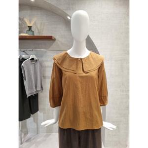 [페이지플린]이중 빅카라 7부 블라우스 F5CBL003