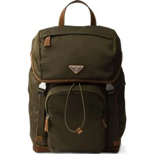 프라다 리-나일론 스웨이드 드로우스트링 백팩 2VZ135VHBF 384
